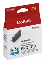 spausdintuvo canon kasetes - CANON PFI-5100 SERIES Cyan ink tank | 6953C001 - 3 nuotrauka