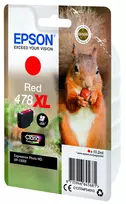 epson xp spausdintuvas - Epson 478XL Raudona (Red) Originali rašalo kasetė - 2 nuotrauka