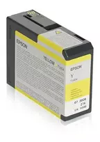 epson 580 - EPSON ink cartridge yellow StylusPro3800 | C13T580400 - 3 nuotrauka
