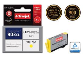 hp spausdintuvas rasalinis - Rašalinio spausdintuvo kasetė ActiveJet Cartridge AH-903YRX For HP 12ml Yellow - 2 nuotrauka