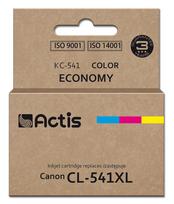 actas - Actis KC-541 rašalo kasetė Canon CL-541XL, Mėlynas (Blue), Geltonas (Yellow), Raudonas (Red) - 2 nuotrauka