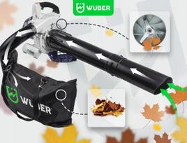 benzininis lapu pustuvas - Wuber 1600W - 5 nuotrauka