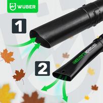 benzininis lapu pustuvas - Wuber 1600W - 6 nuotrauka