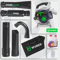 benzininis lapu pustuvas - Wuber 1600W - 7 nuotrauka