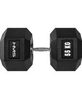 hex dumbbell - HMS Hex Pro -  55 kg - 5 nuotrauka