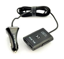 automobilinis ikroviklis 12v - Blow 4x USB Car Charger Black - 4 nuotrauka