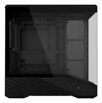 stiklainiai - Lian Li Vector V100 MINI kompiuterio korpusas, Micro-ATX, grūdintas stiklas - Juodas (Black) - 3 nuotrauka