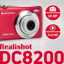 agfa - AgfaPhoto Realishot DC8200 Red (Raudonas) - 9 nuotrauka
