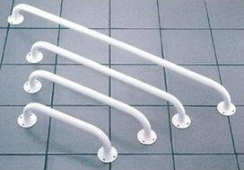 Mobilex tiesus vonios kambario turėklas 80 cm, Baltas (White)
