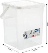 daiktadeze - Daiktadėžė Rotho Basic, 9 l, balta (White) - 6 nuotrauka