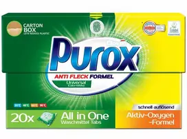 Purox Universal skalbimo kapsulės, 20 vnt