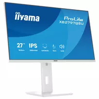 2560x1440 monitorius - iiyama ProLite XB2797QSU-W1 27", IPS, QHD, baltas (white) - 18 nuotrauka