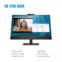 usb c monitorius - HP M27m 27", IPS, FHD - 2 nuotrauka