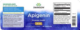 veganiskos kapsules - Swanson Apigeninas, 50mg, 90 kapsulių - 2 nuotrauka