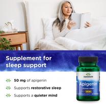 veganiskos kapsules - Swanson Apigeninas, 50mg, 90 kapsulių - 10 nuotrauka
