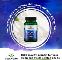 veganiskos kapsules - Swanson Apigeninas, 50mg, 90 kapsulių - 11 nuotrauka