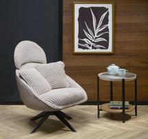 fotelis - Fotelis Leisure Furniture Merry 2, kapučino (Cappuccino) - 3 nuotrauka