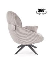 fotelis - Fotelis Leisure Furniture Merry 2, kapučino (Cappuccino) - 7 nuotrauka