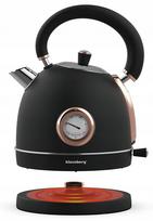 rose gold virdulys - Klausberg KB-7905 Juodas/Rožinis auksas (Black/Rose Gold) - 2 nuotrauka