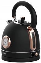 rose gold virdulys - Klausberg KB-7905 Juodas/Rožinis auksas (Black/Rose Gold) - 3 nuotrauka