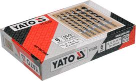 graztas 6 medienai - YATO YT-3300 sraigtinių grąžtų rinkinys medienai, SDS Plus, 10-20 mm, 6 vnt. - 3 nuotrauka