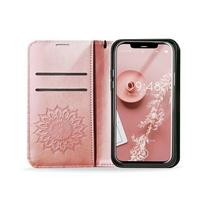 samsung a52 4g - Forcell MEZZO Book dėklas skirtas Samsung Galaxy A52 / A52 5G - Rožinis (Pink) - 4 nuotrauka