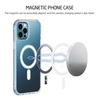 apple iphone 15 magsafe - Tel Protect MagSilicone Dėklas Apple iPhone 15 Pro Skaidrus (Transparent) - 5 nuotrauka