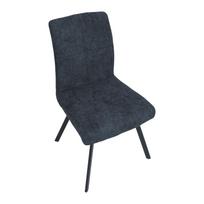 valgomojo kedes melynos - Valgomojo kėdė Home4you Agata, matinė, mėlyna, 59 cm x 48 cm x 91 cm - 2 nuotrauka