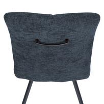 valgomojo kedes melynos - Valgomojo kėdė Home4you Agata, matinė, mėlyna, 59 cm x 48 cm x 91 cm - 3 nuotrauka