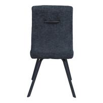 valgomojo kedes melynos - Valgomojo kėdė Home4you Agata, matinė, mėlyna, 59 cm x 48 cm x 91 cm - 4 nuotrauka
