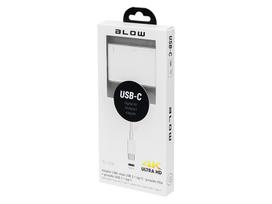 adapteriai vga - Blow Šakotuvas - USB - USB-C 3.1 - VGA - baltas - 2 nuotrauka