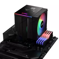 procesoriaus cpu ausintuvas - Adata XPG Maestro Plus 62DA CPU Air Cooler Black - 5 nuotrauka