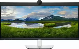 Dell P3424WEB 34", IPS, WQHD, lenktas, USB-C, RJ-45, kamera, garsiakalbiai, mikrofonas