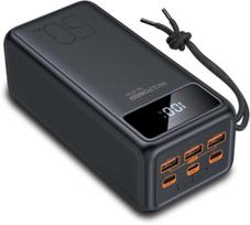 type c power bank - RealPower PB-56000 PD PRO, 56000mAh - 1 nuotrauka