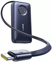 Baseus EnerCore CR11, 10000mAh, 45W, juodas (black)