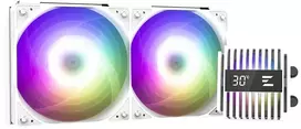 liquid cooler - Zalman ALPHA2 V2 A24 240 mm White - 1 nuotrauka