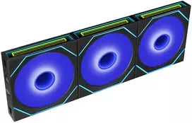 Lian Li UNI FAN SL-INF FLEX Wireless ARGB Reverse Blade 120mm Black 3 vnt. su valdikliu