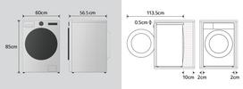 skalbykles - LG F4X5511TKB - 4 nuotrauka