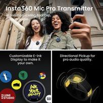 kamera 4k - Insta360 Luna Ultra Creator Bundle Cosmic Black (Juodas) - 3 nuotrauka