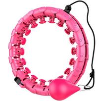 gimnastikos lankai - Reach Smart Hula Hoop HHP002, rožinis - 5 nuotrauka