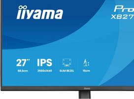 2560x1440 monitorius - iiyama ProLite XB2791QS-B1 27", IPS, QHD - 3 nuotrauka