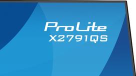 2560x1440 monitorius - iiyama ProLite X2791QS-B1 27", IPS, QHD, 75Hz - 9 nuotrauka