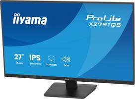 2560x1440 monitorius - iiyama ProLite X2791QS-B1 27", IPS, QHD, 75Hz - 11 nuotrauka