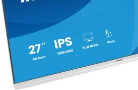 full - iiyama ProLite XB2797HSU-W1 27", IPS, FHD, 120Hz, baltas (white) - 8 nuotrauka