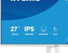 full - iiyama ProLite XB2797HSU-W1 27", IPS, FHD, 120Hz, baltas (white) - 9 nuotrauka