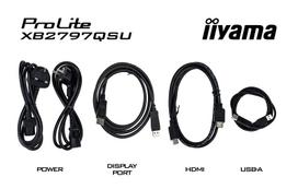 2560 x 1440 ips 27 - iiyama ProLite XB2797QSU-B1 27", QHD, IPS - 6 nuotrauka