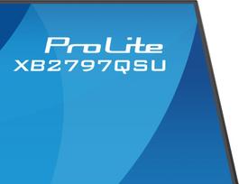 2560 x 1440 ips 27 - iiyama ProLite XB2797QSU-B1 27", QHD, IPS - 9 nuotrauka