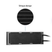 ausintuvas am4 - Chieftec Iceberg PRO 360 RGB Black - 9 nuotrauka