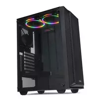 midi - iBox CETUS 906 Midi Tower Juodas (Black) - 2 nuotrauka