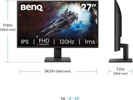 gaming monitorius - BenQ GW2790P 27", IPS, FHD, 120Hz - 2 nuotrauka